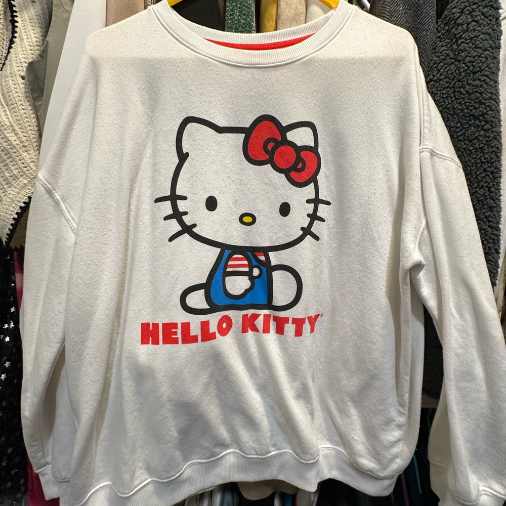 Hello Kitty White Sweatshirt